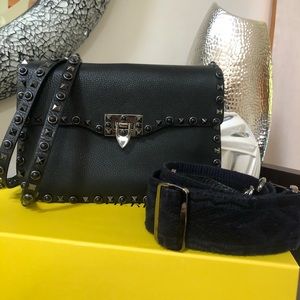 Valentino Rolling Rockstud Crossbody Bag